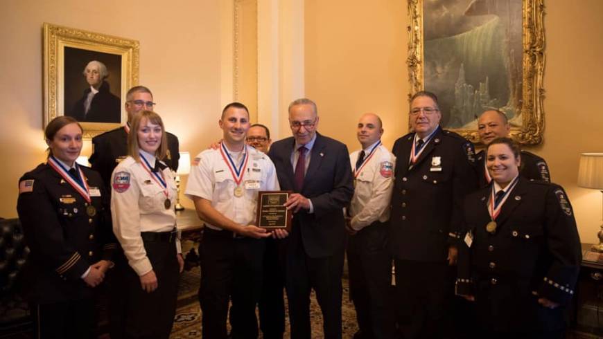 NFD2 Member Recognized with AAA Star of Life